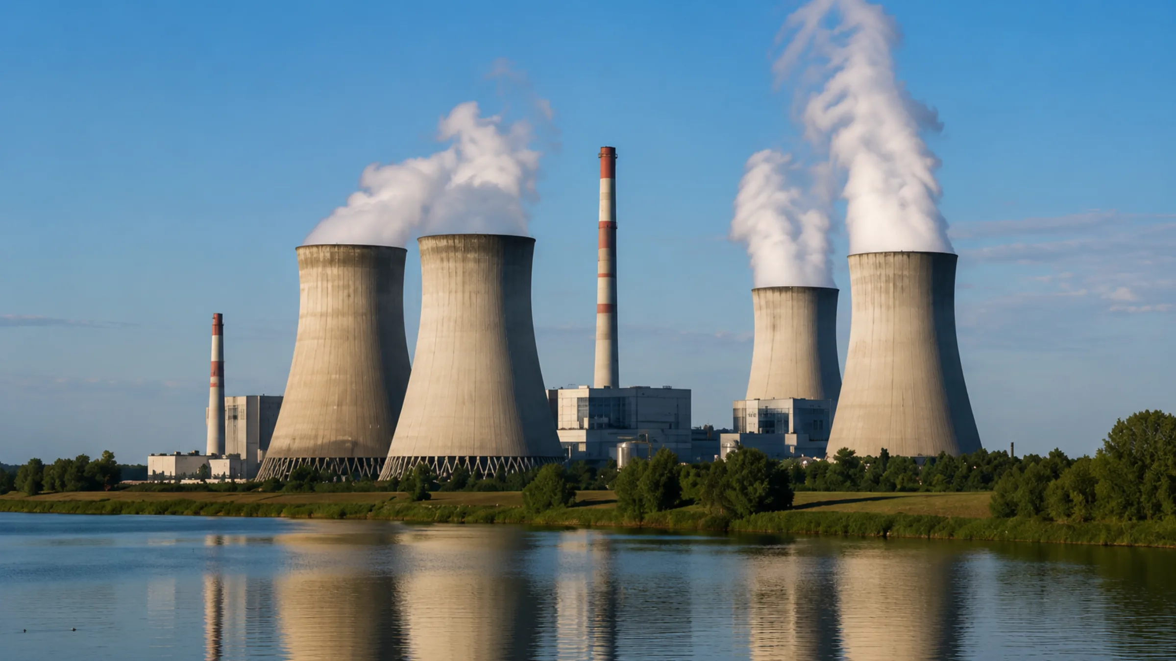 Elektrownia konwencjonalna nad zbiornikiem wodnym